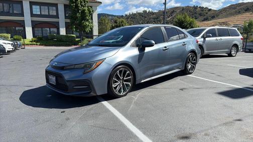 Blue 2020 Toyota Corolla XSE