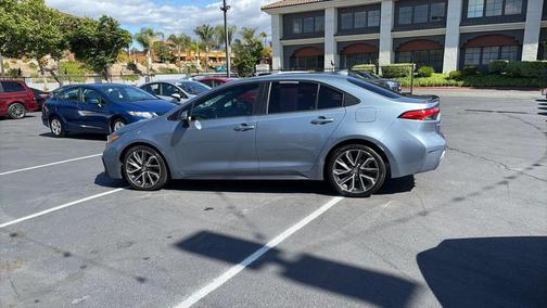 Blue 2020 Toyota Corolla XSE