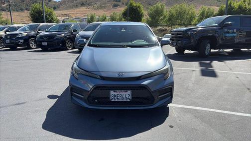 Blue 2020 Toyota Corolla XSE