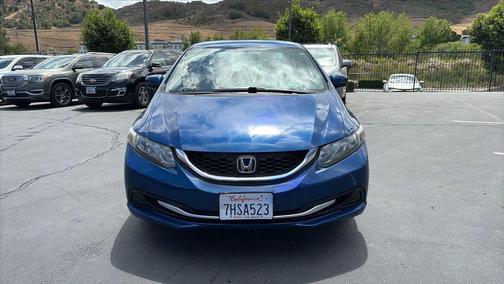 Dyno Blue Pearl 2014 Honda Civic LX