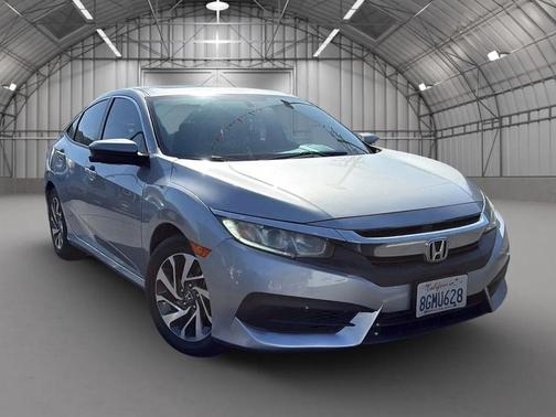 Gray 2018 Honda Civic EX