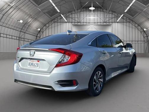 Gray 2018 Honda Civic EX
