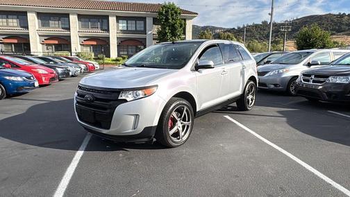 Ingot Silver Metallic 2012 Ford Edge Limited