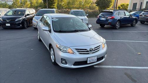 Classic Silver Metallic 2013 Toyota Corolla LE