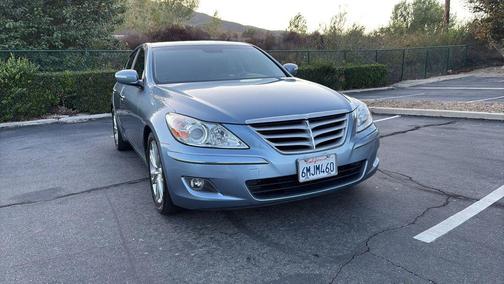 Blue 2010 Hyundai Genesis 4.6