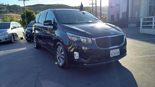 Aurora Black 2018 Kia Sedona SX