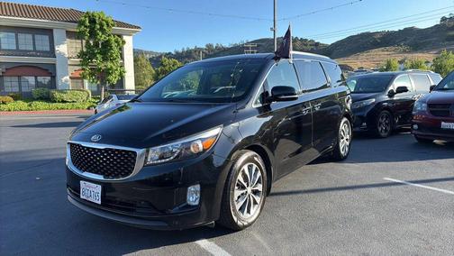 Aurora Black 2018 Kia Sedona SX