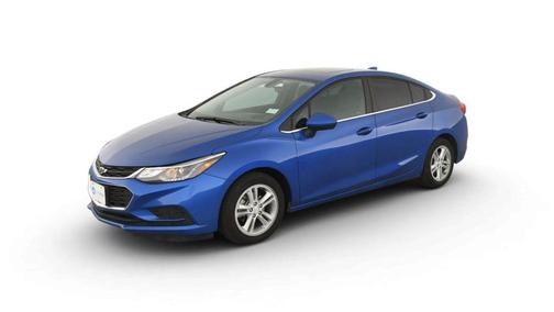 Blue 2017 Chevrolet Cruze LT
