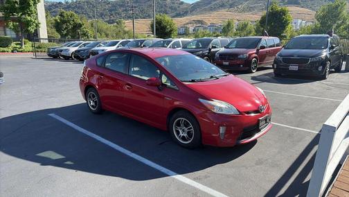 Barcelona Red Metallic 2015 Toyota Prius Two