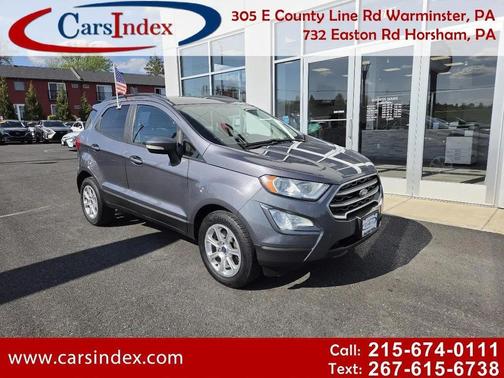 Smoke Metallic 2019 Ford EcoSport SE