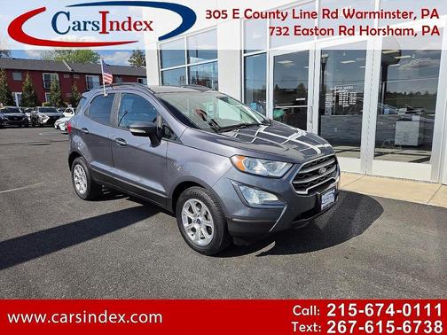 Smoke Metallic 2019 Ford EcoSport SE