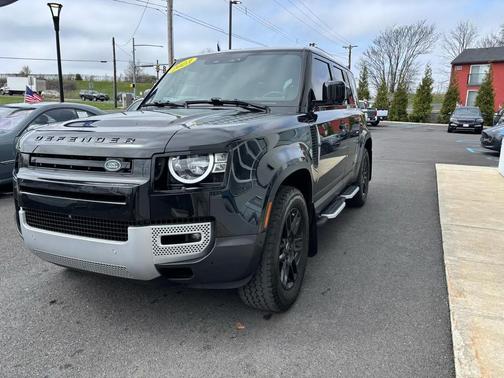 Santorini Black Metallic 2023 Land Rover Defender 110 S
