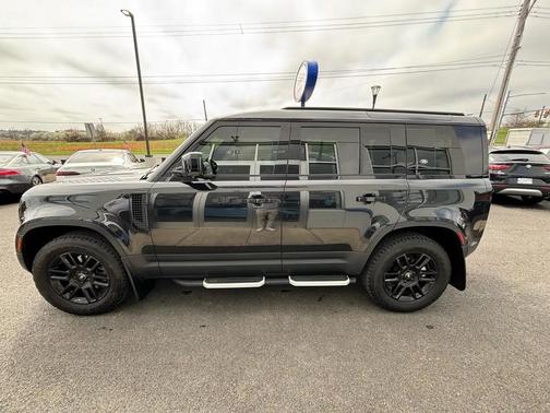 Santorini Black Metallic 2023 Land Rover Defender 110 S