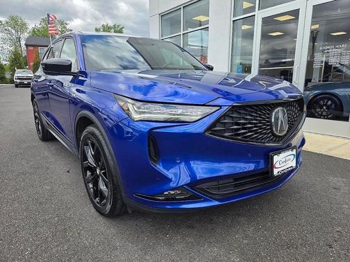 Apex Blue Pearl 2022 Acura MDX A-Spec Package