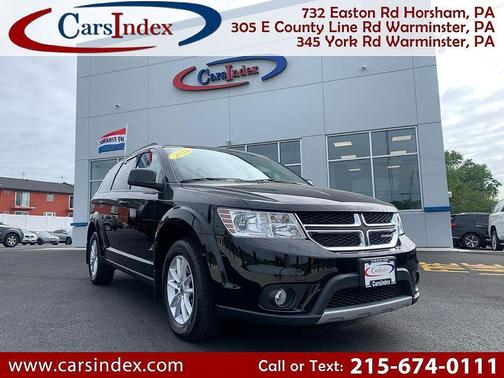 Pitch Black Clearcoat 2018 Dodge Journey SXT