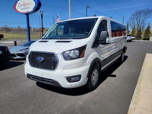 Oxford White 2024 Ford Transit-350 XLT