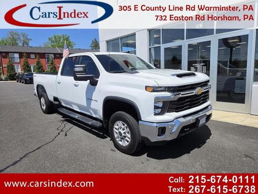 Summit White 2025 Chevrolet Silverado 2500 LT