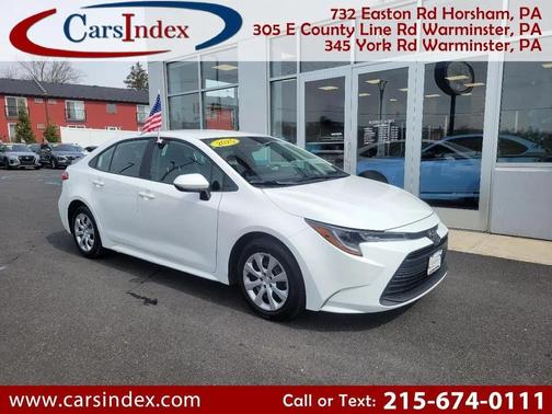 Ice Cap 2025 Toyota Corolla LE