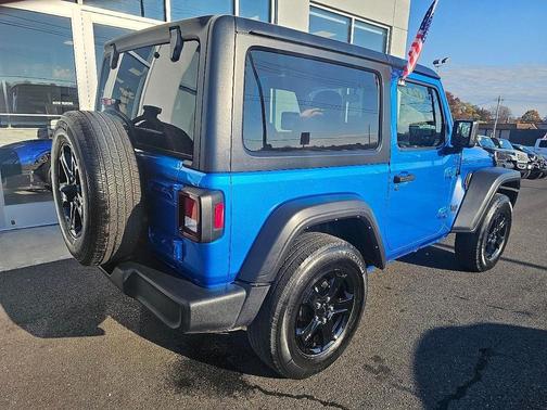 Hydro Blue Pearlcoat 2021 Jeep Wrangler Sport S