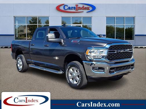 Granite Crystal Metallic Clearcoat 2024 RAM 2500 Big Horn Crew Cab 4x4 6'4' Box