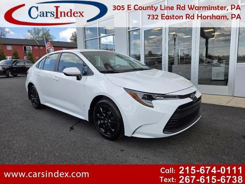Ice Cap 2025 Toyota Corolla LE