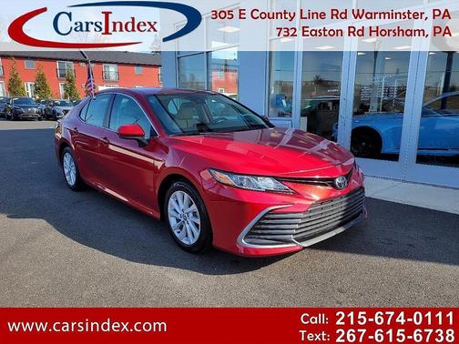 Supersonic Red 2023 Toyota Camry LE