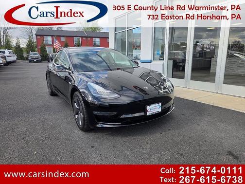Solid Black 2019 Tesla Model 3 Mid Range