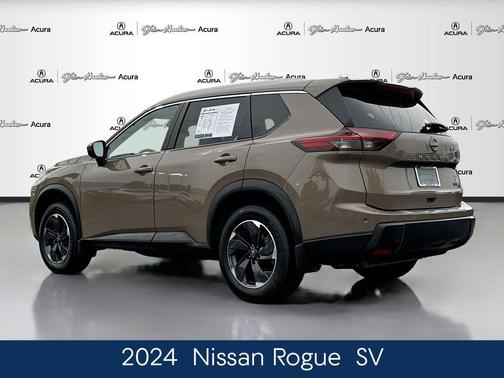 Baja Storm Metallic 2024 Nissan Rogue SV