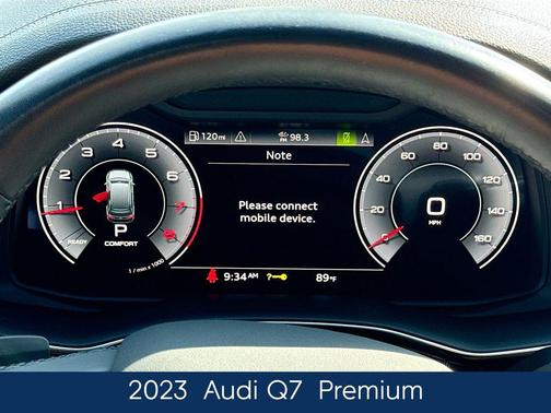 Glacier White Metallic 2023 Audi Q7 45 Premium