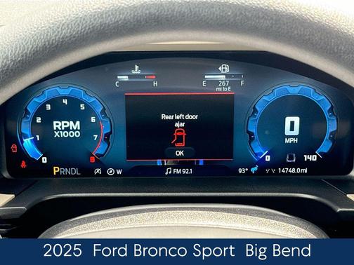 Carbonized Gray Metallic 2025 Ford Bronco Sport Big Bend