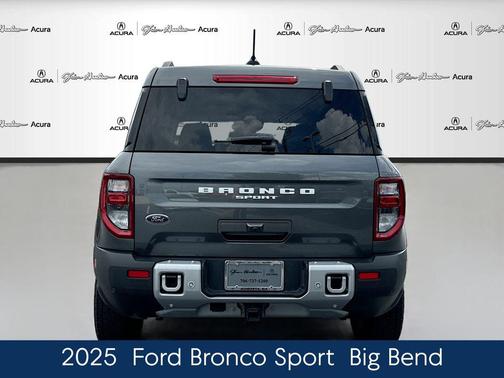 Carbonized Gray Metallic 2025 Ford Bronco Sport Big Bend