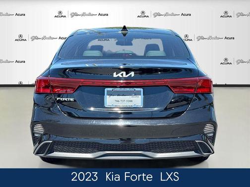 Aurora Black 2023 Kia Forte LXS