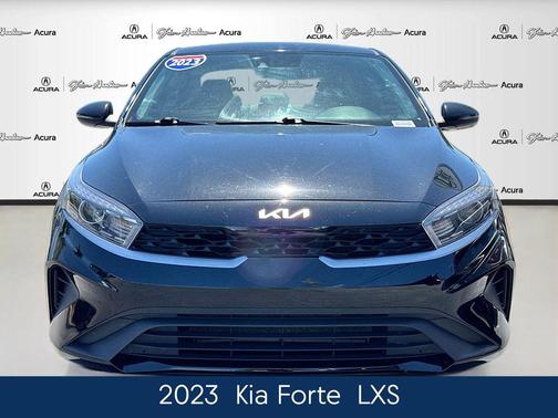 Aurora Black 2023 Kia Forte LXS