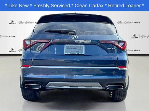Fathom Blue Pearl 2026 Acura MDX Technology Package