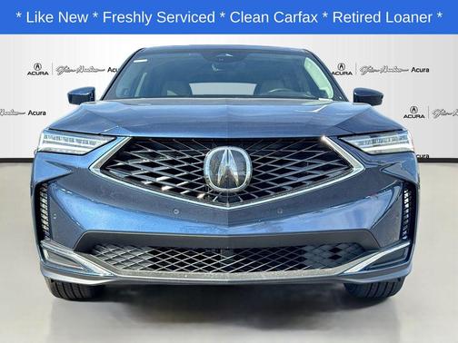 Fathom Blue Pearl 2026 Acura MDX Technology Package