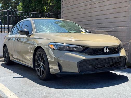 Sand Dune Pearl 2025 Honda Civic Sport