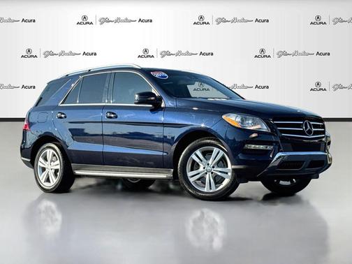 Lunar Blue Metallic 2015 Mercedes-Benz M-Class ML 350