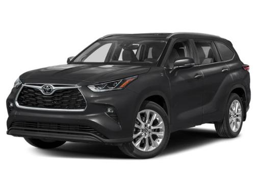 Midnight Black Metallic 2023 Toyota Highlander Limited