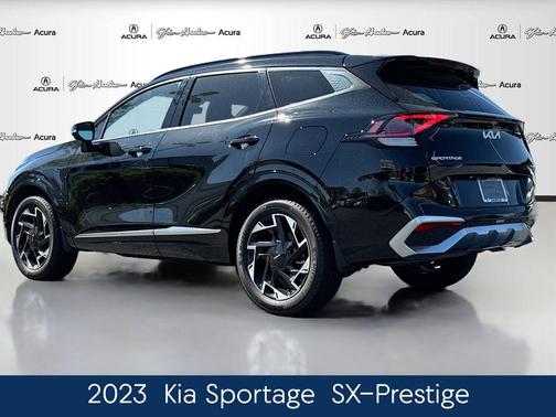 Ebony Black 2023 Kia Sportage SX-Prestige