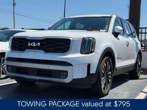 Glacial White Pearl 2024 Kia Telluride SX Prestige