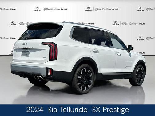 Glacial White Pearl 2024 Kia Telluride SX Prestige