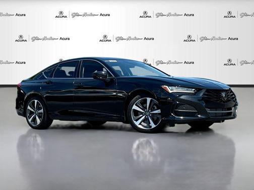 Black Pearl 2025 Acura TLX Technology