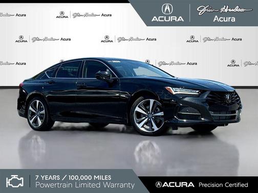 Black Pearl 2025 Acura TLX Technology