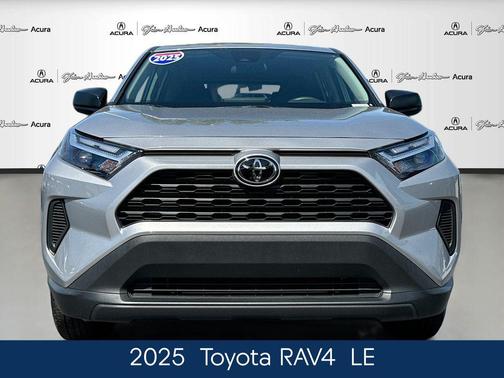 Silver Sky Metallic 2025 Toyota RAV4 LE