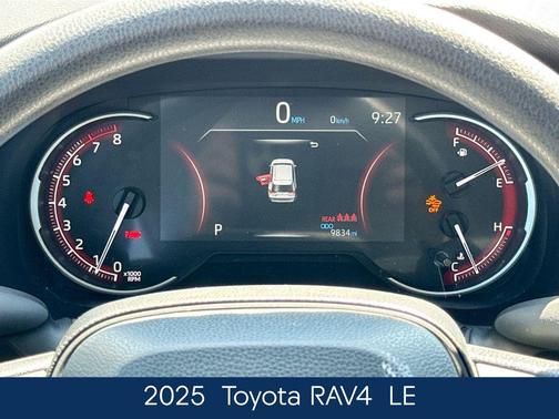 Silver Sky Metallic 2025 Toyota RAV4 LE