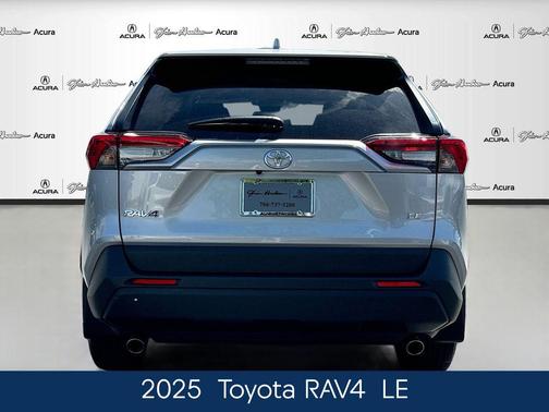 Silver Sky Metallic 2025 Toyota RAV4 LE