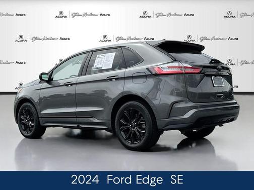 Carbonized Gray Metallic 2024 Ford Edge SE