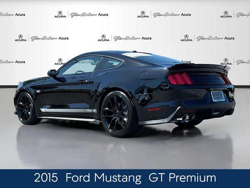 Black 2015 Ford Mustang GT Premium
