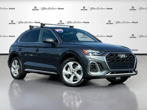 Daytona Gray Pearl Effect 2022 Audi Q5 45 S line Premium Plus