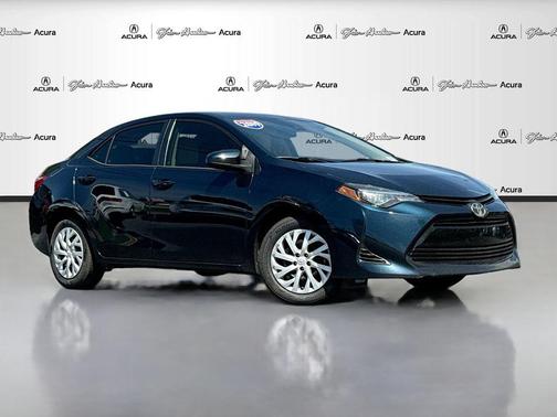 Galactic Aqua Mica 2019 Toyota Corolla LE